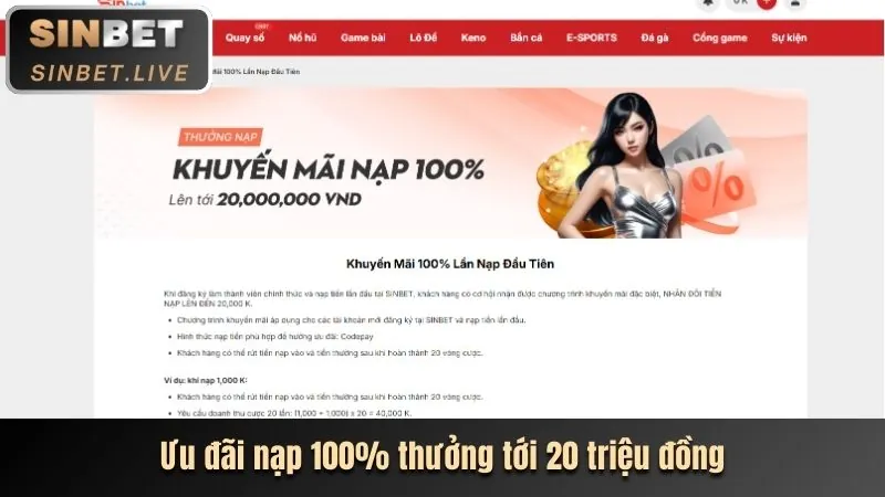 Hoàn trả casino và thể thao